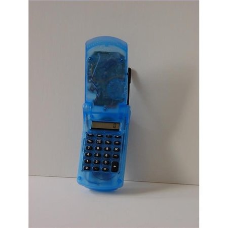 SONNET INDUSTRIES Sonnet Industries R-194T Flip Phone Style AM & FM Radio With Calculator - Blue R-194T